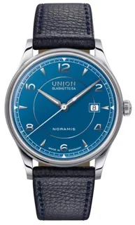 Union Glashütte Noramis Date D016.407.16.047.00 40mm Stainless steel Blue