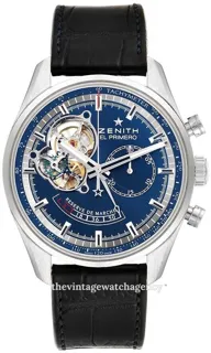 Zenith El Primero 03.2085.4021/51.C700 42mm Stainless steel Blue