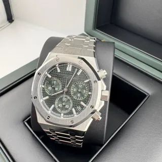 Audemars Piguet Royal Oak 26240ST.OO.1320ST.08 41mm Stainless steel Green