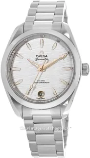 Omega Aqua Terra 220.10.34.20.02.001 34mm Stainless steel Silver