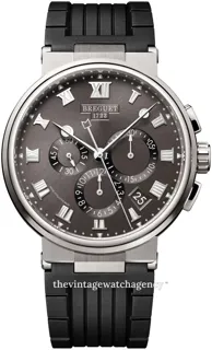 Breguet Marine 5527TI/G2/5WV 42.5mm Titanium Gray