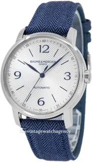 Baume & Mercier Classima M0A10707 42mm brushed/polished steel Silver