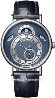 Breguet Classique 7337BB/Y5/9VU 39mm White gold Blue