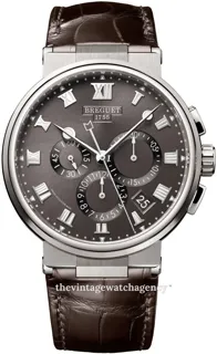 Breguet Marine 5527TI/G2/9WV 42.5mm Titanium Gray