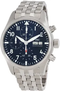 IWC Pilot IW388113 41mm Stainless steel Black