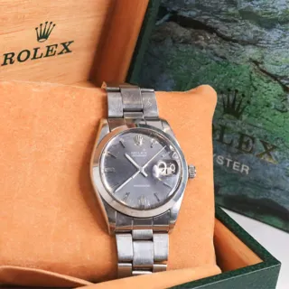 Rolex Oysterdate Precision 6694 Stainless steel Dark Blue