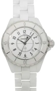 Chanel J12 H0968 33mm White ceramic White