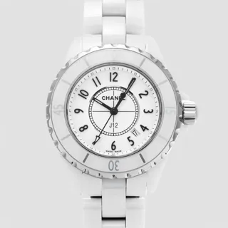 Chanel J12 H0968 33mm White ceramic White