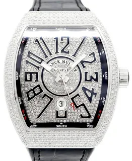 Franck Muller Vanguard V 45 SC DT 44mm Black