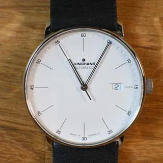 Junghans FORM 027/4730.00 39.5mm Stainless steel Silver