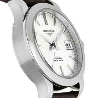 Longines Record L23204722 26mm Stainless steel Silver