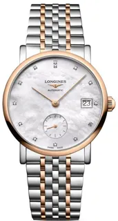 Longines Elegant L4.312.5.87.7 34.5mm Stainless steel White