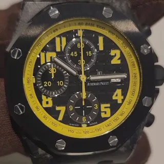 Audemars Piguet Royal Oak Offshore 26176FO.OO.D101CR.03 42mm Carbon fiber and Ceramic and Titanium Black