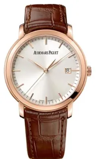 Audemars Piguet Jules Audemars 15170OR.OO.A088CR.01 41mm Rose gold Silver