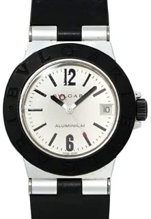 Bulgari Diagono AL 32 TA 32mm Aluminium Silver