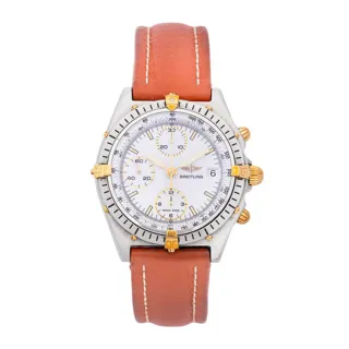 Breitling Chronomat 81950 37mm Stainless steel and Gold-plated White