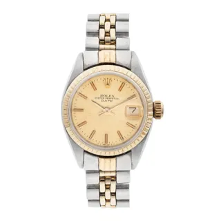 Rolex Datejust 6917 26mm Yellow gold and Stainless steel