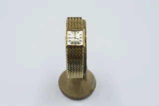 Omega 15mm 18k yellow gold Gray