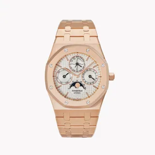 Audemars Piguet Royal Oak Perpetual Calendar 26252OR.OO.D092CR.02 39mm Rose gold Silver