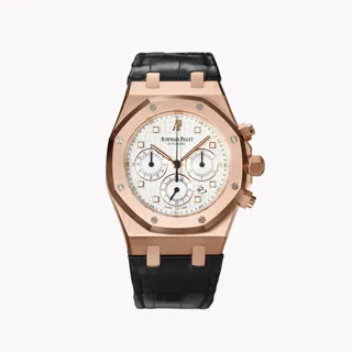 Audemars Piguet Royal Oak 26022OR.OO.D088CR.0 39mm 18-carat rose gold White