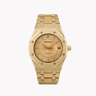 Audemars Piguet Royal Oak 15090BA.OO.0789BA.01 36mm Yellow gold champagne