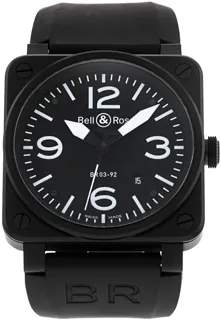 Bell & Ross Instruments BR0392-BL-CE 42mm Ceramic Black