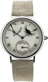 Breguet Classique 3137 36mm White gold White