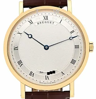 Breguet Classique 5157BA/11/9V6 38mm Yellow gold Silver