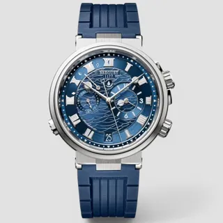 Breguet Marine 5547BB/Y2/5ZU 40mm White gold Blue