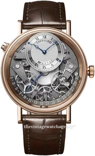 Breguet Tradition 7597BR/G1/9WU 40mm Rose gold Silver