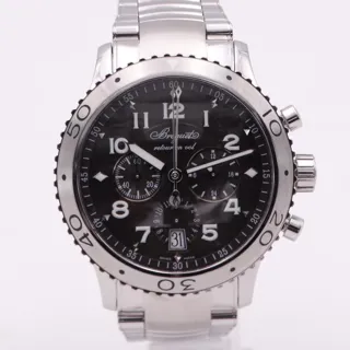 Breguet Type XX - XXI - XXII 3810ST/92/SZ9 42mm Stainless steel Black