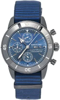 Breitling Superocean M13313 DLC Blue