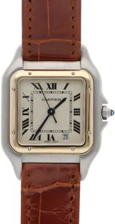 Cartier Panthère 83949 27mm stainless steel$18 carat yellow gold White