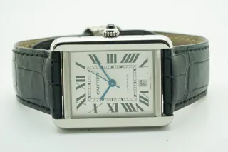 Cartier Tank Solo XL W5200027 3515 31mm Silver