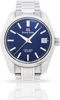 Grand Seiko Heritage 40mm Stainless steel Blue