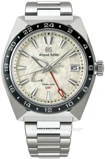 Grand Seiko Sport Collection SBGE307G 44.5mm Brushed/polished titanium Antique white