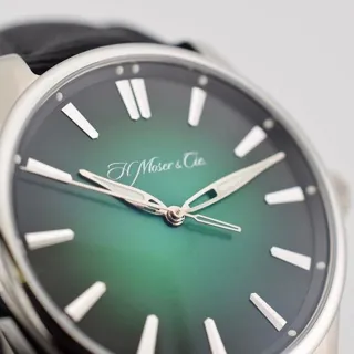 H. Moser & Cie. 3200-1202 Stainless steel Green