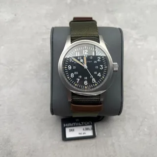 Hamilton Khaki Field H69439931 38mm Stainless steel Black