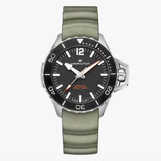 Hamilton Khaki Navy Frogman H77825331 46mm Stainless steel Black