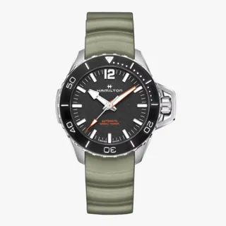 Hamilton Khaki Navy Frogman H77825331 46mm Stainless steel Black