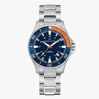 Hamilton Khaki Navy H82365141 40mm Stainless steel Blue