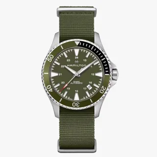 Hamilton Khaki Navy H82375961 40mm Stainless steel Green