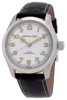 Hamilton Khaki Field H70405710 Stainless steel White