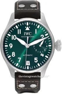 IWC Big Pilot IW501015 46.2mm Stainless steel Green