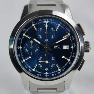 IWC Ingenieur Chronograph IW380802, IWC  , 42mm Stainless steel Blue