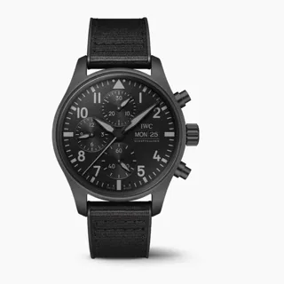 IWC Pilot Chronograph Top Gun IW3881-06 41mm Ceramic Black