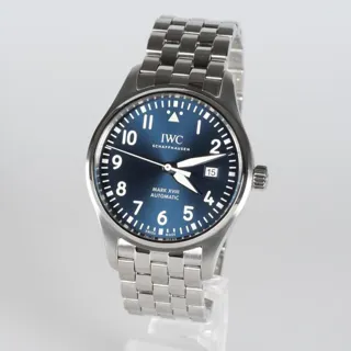 IWC Pilot Mark IW327016 40mm Stainless steel Blue