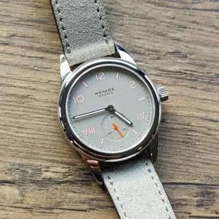 NOMOS Club Campus 712 36mm Stainless steel Gray