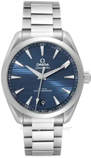 Omega Aqua Terra 220.10.41.21.03.004 41mm Stainless steel Blue