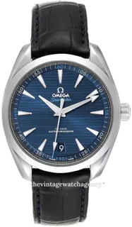 Omega Aqua Terra 220.13.41.21.03.001 41mm Stainless steel Blue